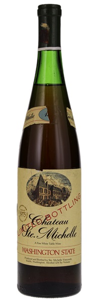 1975 Chateau Ste. Michelle Limited Bottling White Riesling, 750ml