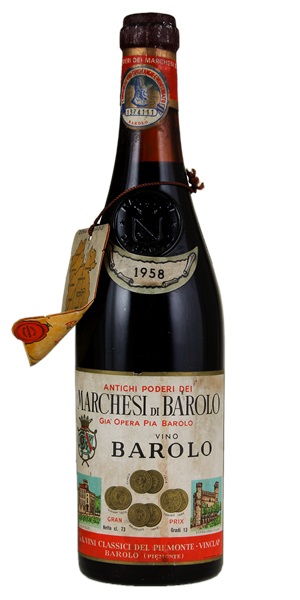 1958 Marchesi di Barolo Barolo Gia Opera Pia, 750ml