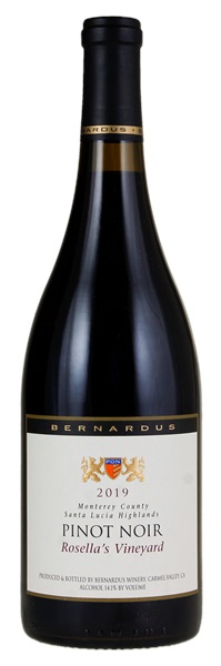 2019 Bernardus Rosella's Vineyard Pinot Noir, 750ml