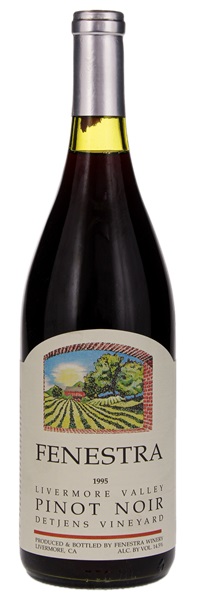 1995 Fenestra Winery Detjens Vineyard Pinot Noir, 750ml