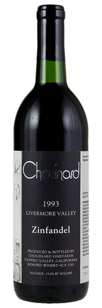 1993 Chouinard Vineyards Zinfandel, 750ml