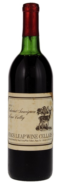 1978 Stag's Leap Wine Cellars Napa Valley Cabernet Sauvignon, 750ml