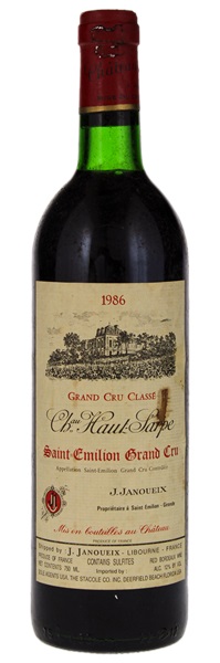 1986 Château Haut Sarpe, 750ml