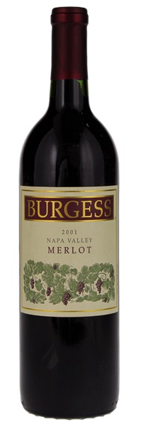2001 Burgess Merlot, 750ml