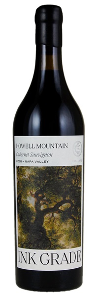 2018 Ink Grade Estate Howell Mountain Cabernet Sauvignon, 750ml