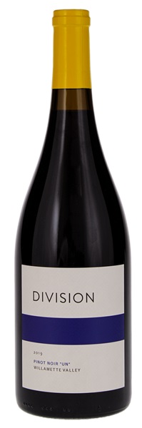 2019 Division Winemaking Co. UN Pinot Noir, 750ml