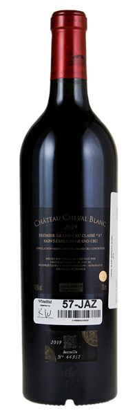 2019 Château Cheval-Blanc, 750ml