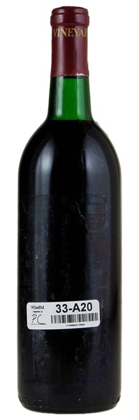 1974 Sterling Vineyards Cabernet Sauvignon, 750ml