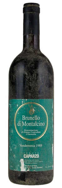 1988 Tenuta Caparzo Brunello di Montalcino, 750ml