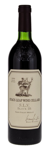 1999 Stag's Leap Wine Cellars S.L.V. Block 2B Merlot, 750ml