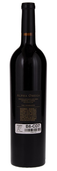 2019 Alpha Omega Drew Vineyard Cabernet Sauvignon, 750ml