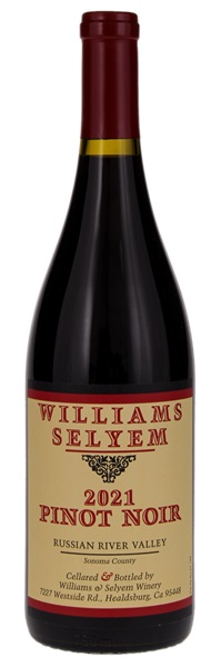 2021 Williams Selyem Russian River Valley Pinot Noir, 750ml