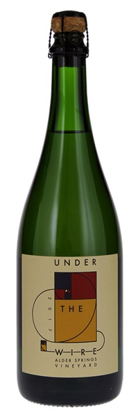 2017 Under the Wire Alder Springs Vineyard Sparkling Chardonnay, 750ml