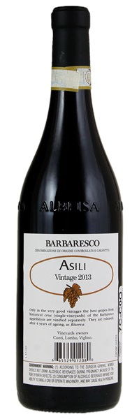 2013 Produttori del Barbaresco Barbaresco Asili Riserva, 750ml