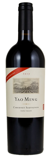 2017 Yao Family Wines Yao Ming Rutherford Cabernet Sauvignon, 750ml