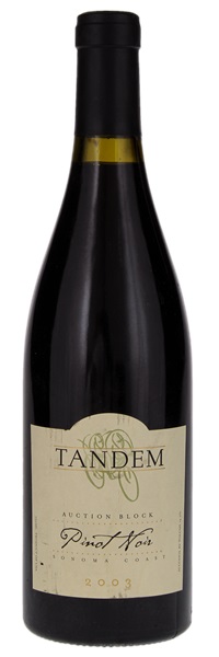 2003 Tandem Auction Block Pinot Noir, 750ml