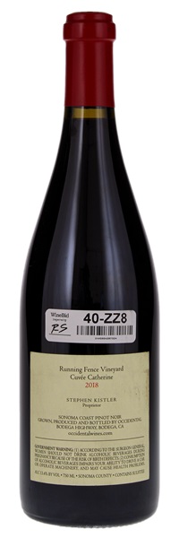 2018 Occidental Running Fence Vineyard Cuvée Catherine Pinot Noir, 750ml