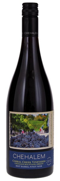2012 Chehalem Corral Creek Vineyard Best Barrel Pinot Noir (Screwcap), 750ml