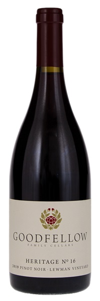2019 Goodfellow Lewman Vineyard Heritage No. 16  Pinot Noir, 750ml