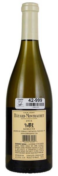 2016 Louis Jadot Bâtard-Montrachet, 750ml