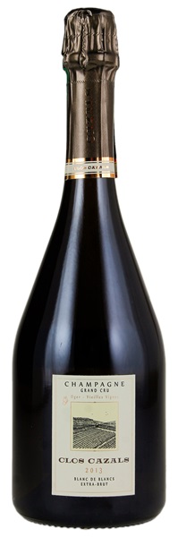 2013 Clos Cazals Blanc de Blancs Extra Brut Vieilles Vignes Grand Cru, 750ml
