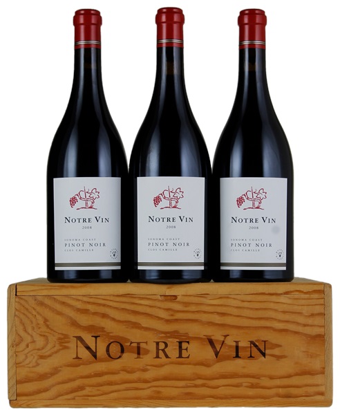 2008 Malbec & Malbec Cellars Notre Vin Clos Camille Pinot Noir, 750ml