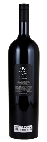 2012 Realm Farella Vineyard Red Wine, 1.5ltr