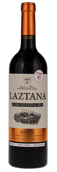 2011 Bodegas Olarra Laztana Rioja Gran Reserva, 750ml
