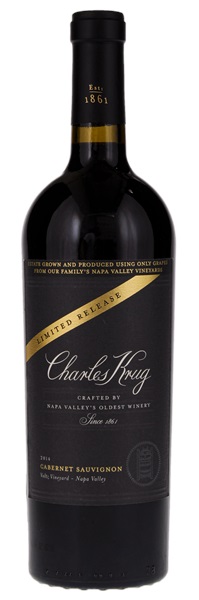 2014 Charles Krug (Peter Mondavi Family) Limited Release Voltz Vineyard Cabernet Sauvignon, 750ml