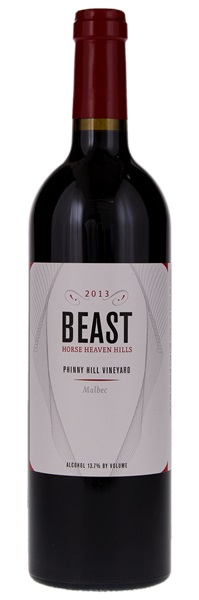 2013 Beast Phinny Hill Vineyard Malbec, 750ml