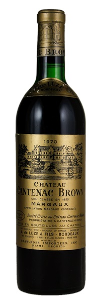 1970 Château Cantenac-Brown, 750ml