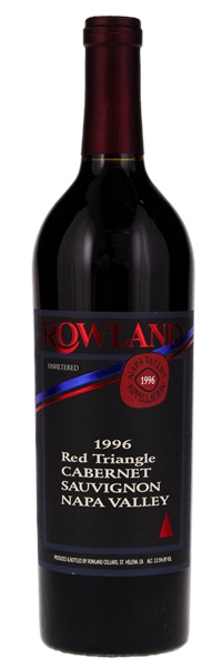 1996 Rowland Cellars Red Triangle Mountainside Cabernet Sauvignon, 750ml