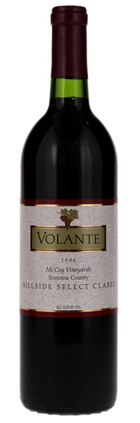 1996 Volante McCoy Vineyards Hillside Select Claret, 750ml