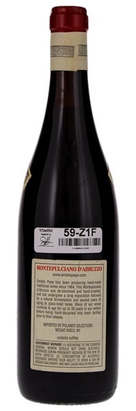 1985 Emidio Pepe Montepulciano d' Abruzzo, 750ml