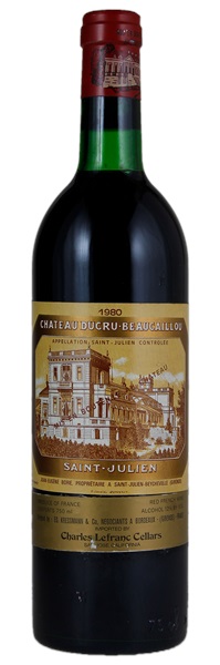 1980 Château Ducru-Beaucaillou, 750ml