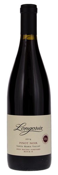2014 Longoria Bien Nacido Vineyard Block N Pinot Noir, 750ml