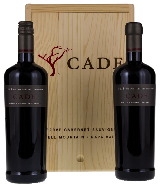 2018 Cade Estate Howell Mountain Reserve Cabernet Sauvignon (Cork & Screwcap)