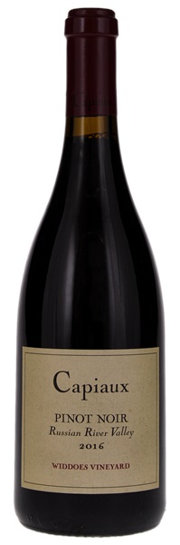 2016 Capiaux Widdoes Vineyard Pinot Noir, 750ml