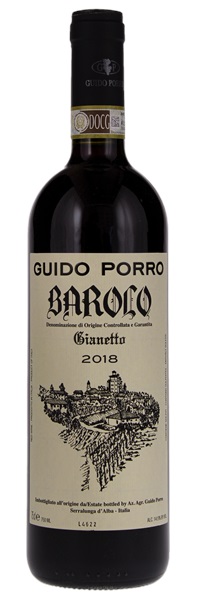 2018 Guido Porro Barolo Gianetto, 750ml