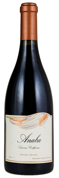 2011 Anaba Wines Bismark Vineyard Syrah, 750ml
