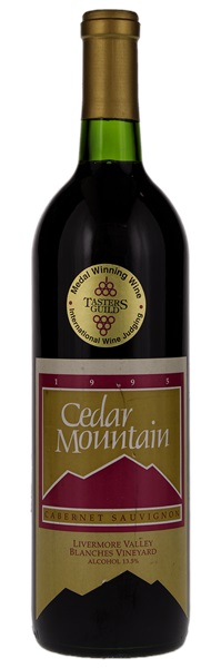 1995 Cedar Mountain Blanches Vineyard Cabernet Sauvignon, 750ml