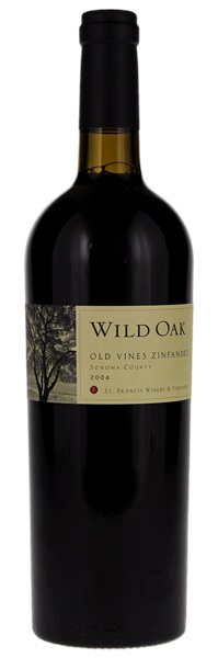 2004 St. Francis Wild Oak Old Vines Zinfandel, 750ml