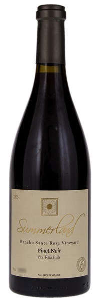 2006 Summerland Rancho Santa Rosa Vineyard Pinot Noir, 750ml