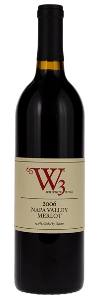 2006 William White Wines W3 Merlot, 750ml