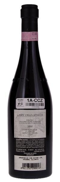 2000 La Spinetta Barolo Campe, 750ml