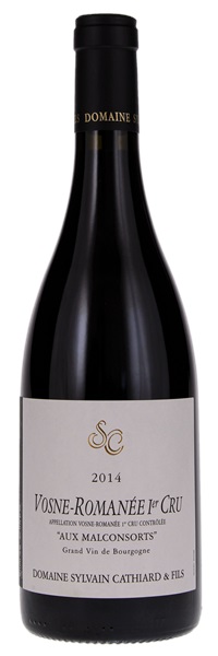 2014 Sylvain Cathiard Vosne Romanee Aux Malconsorts, 750ml