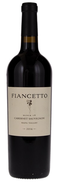 2014 Fiancetto Block 18 Cabernet Sauvignon, 750ml