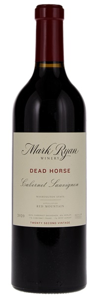 2020 Mark Ryan Winery Dead Horse Cabernet Sauvignon