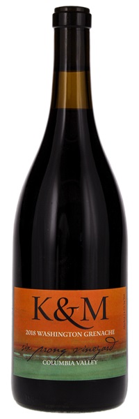 2018 K&M Wines Six Prong Vineyard Grenache, 750ml