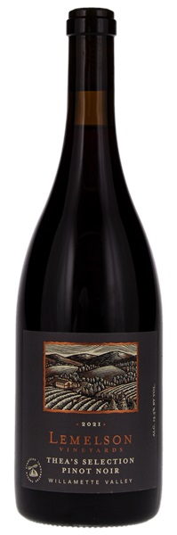 2021 Lemelson Vineyards Thea's Selection Pinot Noir, 750ml